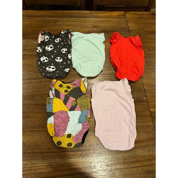 Onesies / Sally The Nightmare Before Christmas / Disney / lot of 5 / Sz NB /NWOT - Picture 2 of 3